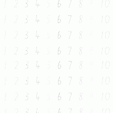 sayı çizgi çalışması  (36)