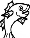 Balık Hayvanlar Deniz Canlıları Boyama (16)