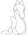 Deniz Atı Hayvanlar Deniz canlıları Boyama  (2)