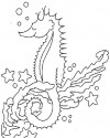 Deniz Atı Hayvanlar Deniz canlıları Boyama  (3)