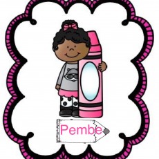 Çocuklar İçin Renk Öğrenme: Pembe Kalem