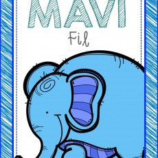 MAVİ FİL - Eğitici Hayvan Kartı
