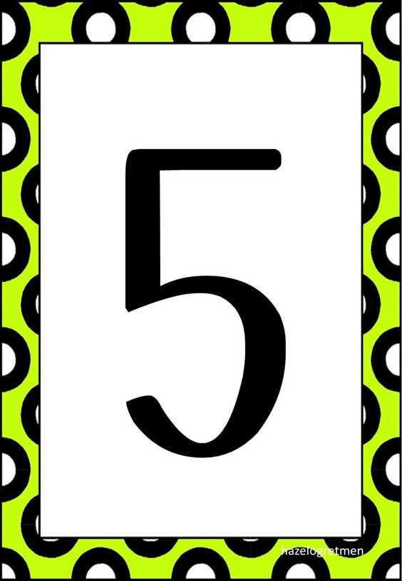 Sayılara Giriş: 5 (Beş) - Eğitim Materyali