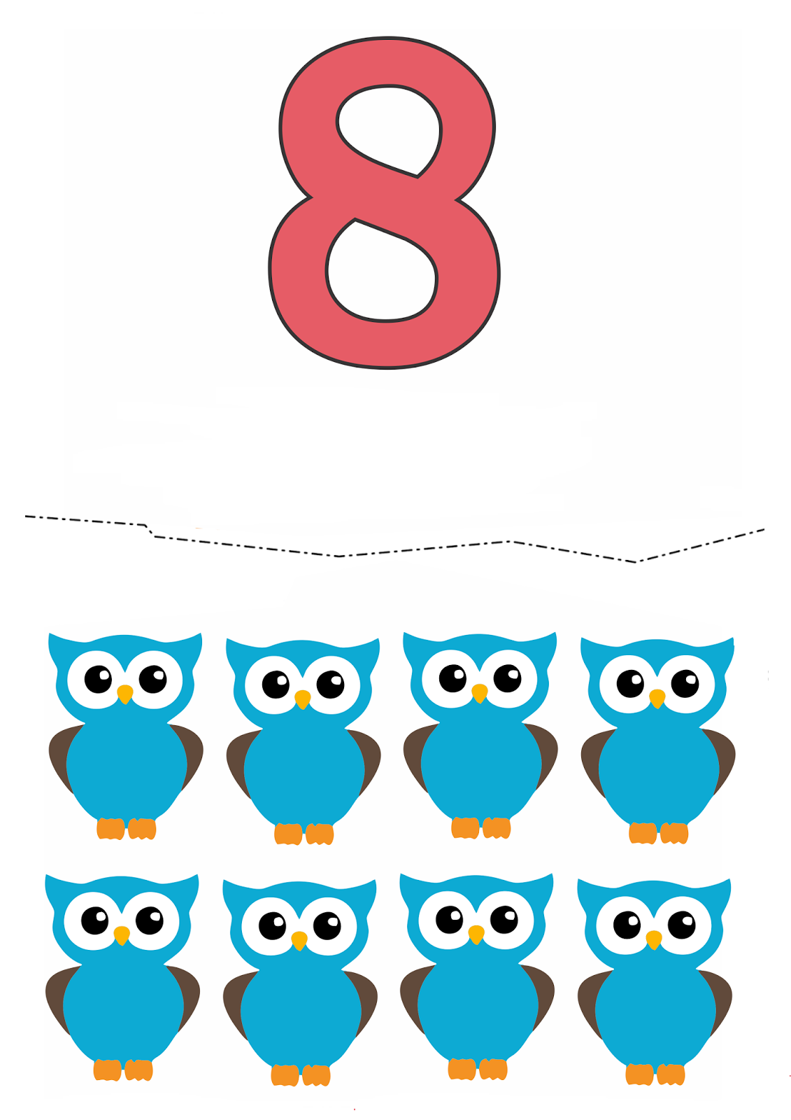 Sayı Öğrenme: 8 (Sekiz) ve Baykuşlar