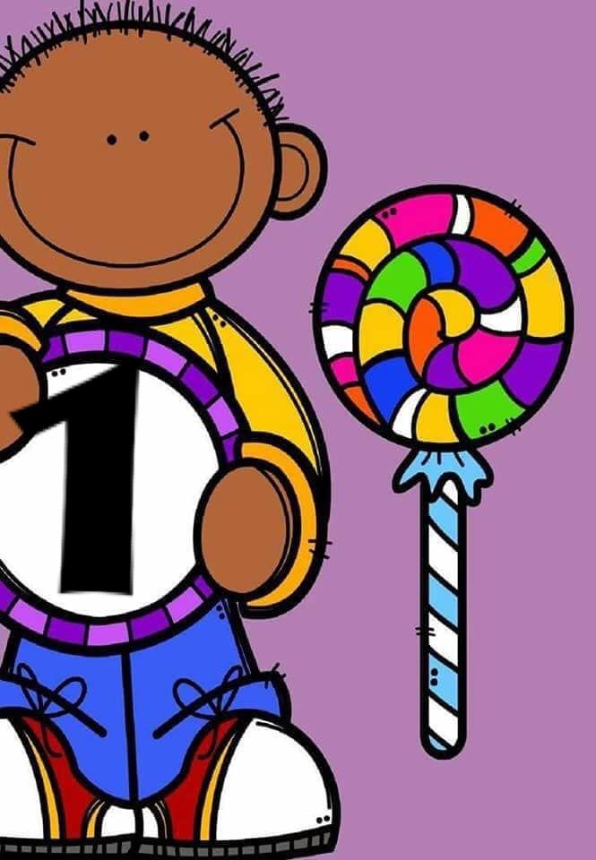 Eğlenceli Sayı Öğrenme: 1 Sayısı ve Şeker Lollipop