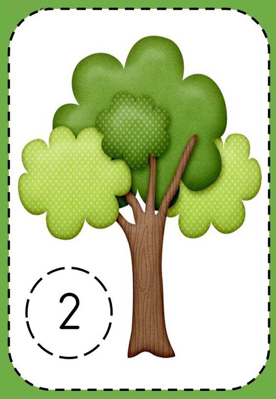 2 Sayısı ve Ağaç Görseli