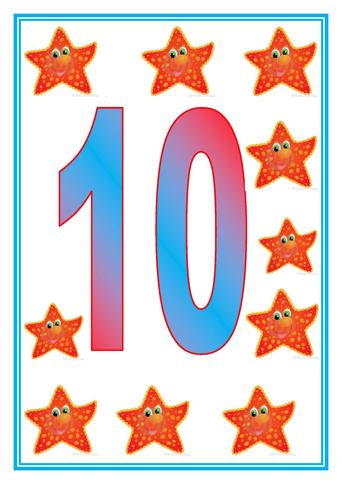 Eğlenceli Sayılar: 10 (On) ve Yıldızlar
