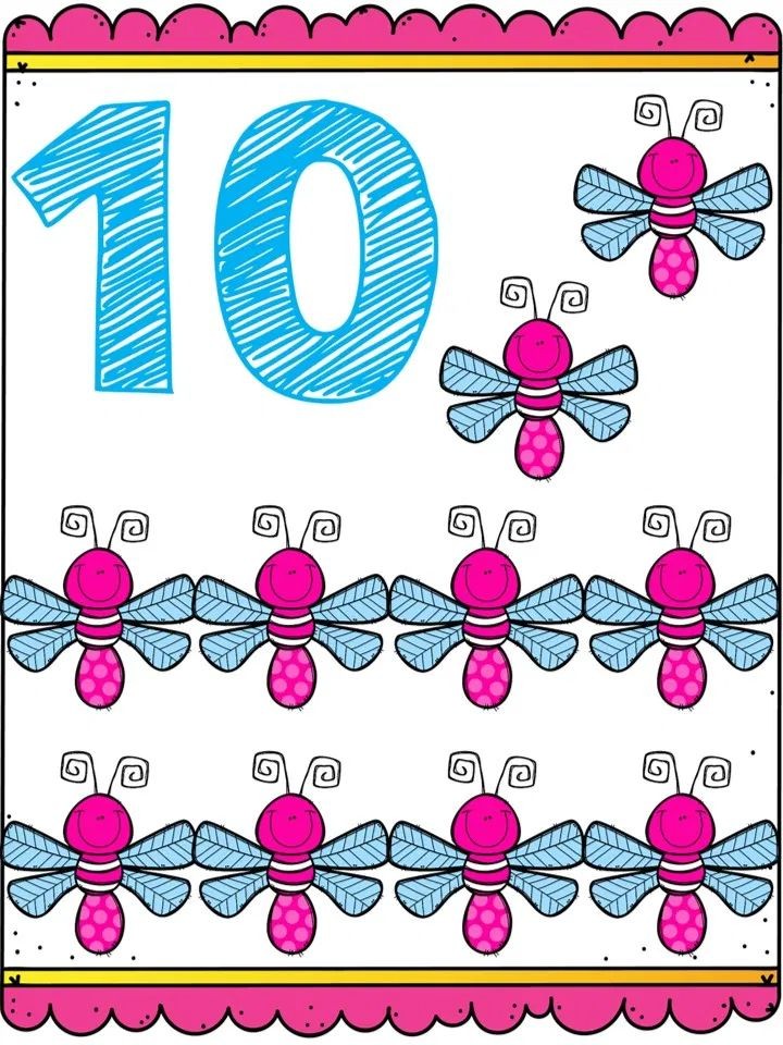 10 Sayısı ve 10 Renkli Arı: Temel Matematik Eğitimi