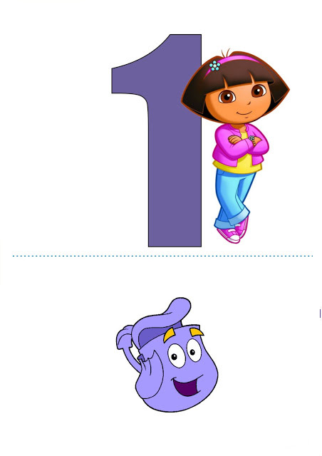Dora the Explorer ve Sıfır Sayısı: 1 (Bir)