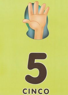 Sayılar ve İspanyolca: 5 (CINCO) Öğrenme Materyali
