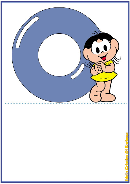Minnie the Character with an O Shape for Educational Purpose - Number 0 (Sıfır)