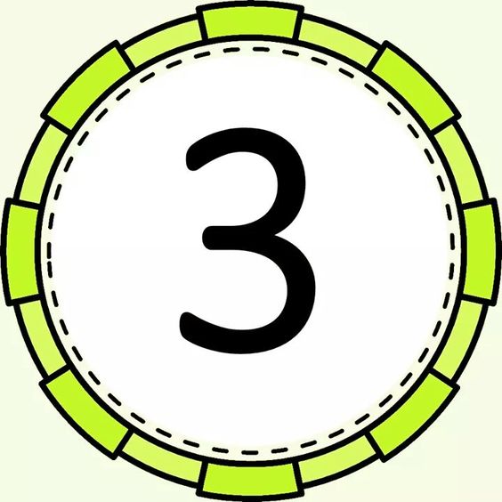 Numara 3 - Eğitim Materyali, Sayılar Öğrenme