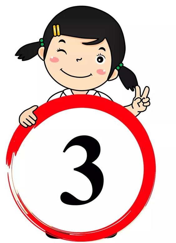 3 - Üç Sayısını Temsil Eden Sevimli Karakter
