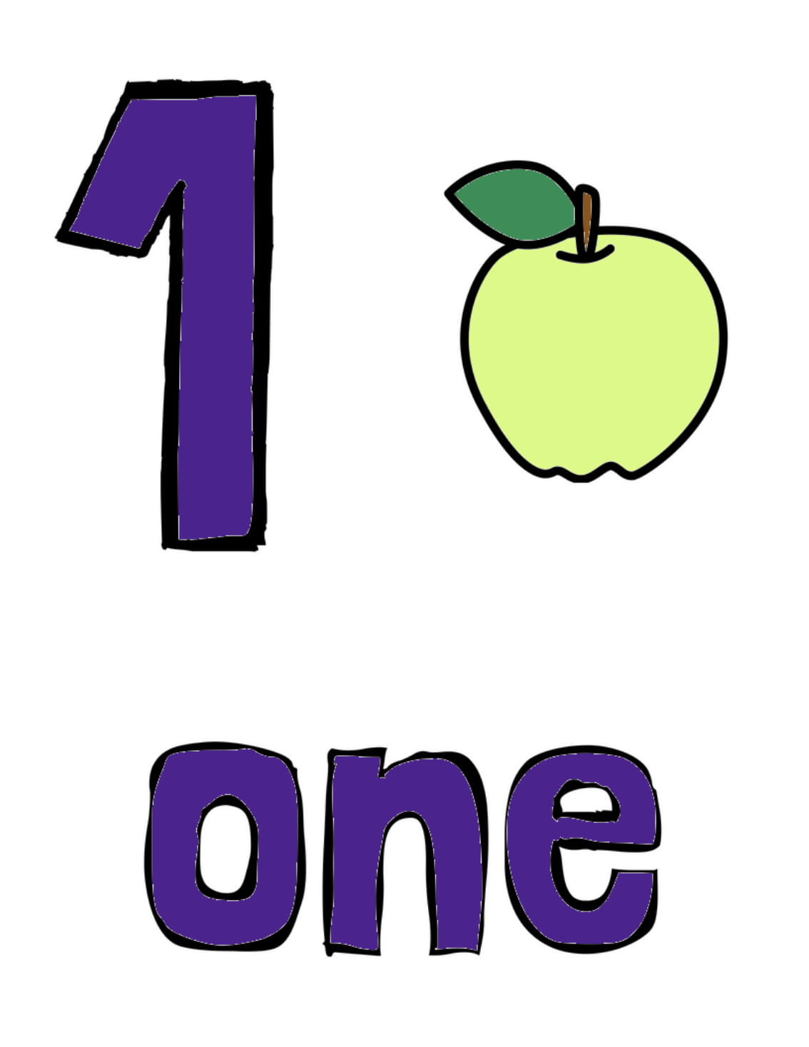 1_One_Apples_Educational_Material