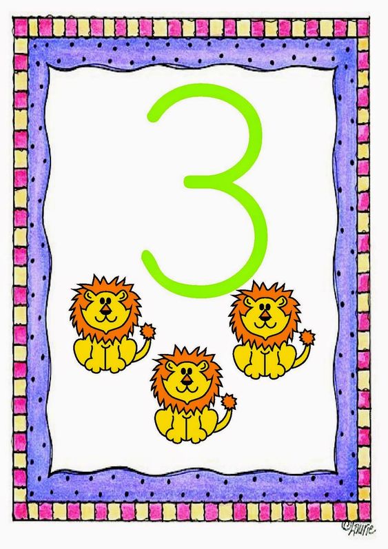 3 - Üç Aslan ile Sayıları Öğrenme