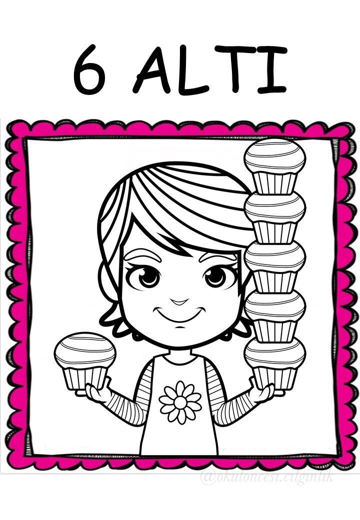 6 ALTI - Cupcake Sayma Eğitimi