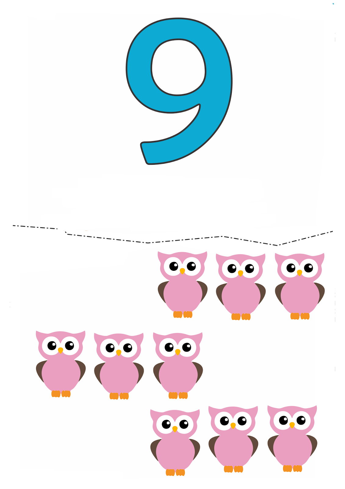 9 OWLS - Educational Material for Counting