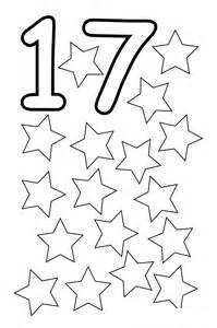 17 Stars Counting Activity - Educational Material
