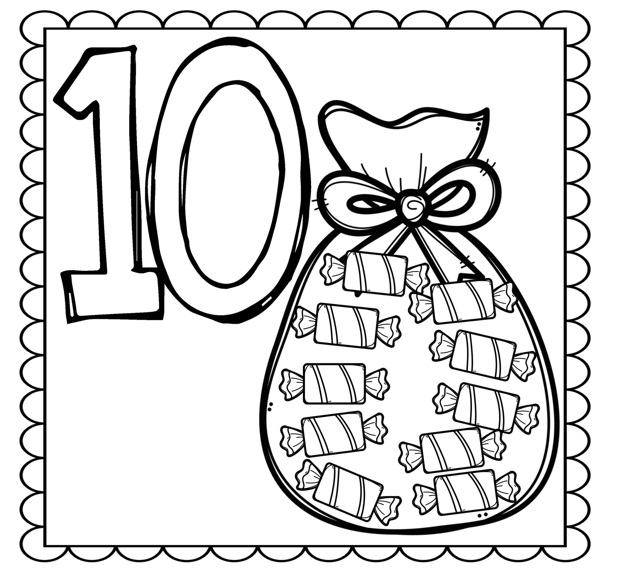 Onlu Şeker Torbası: 10 (10 Candy Bag)