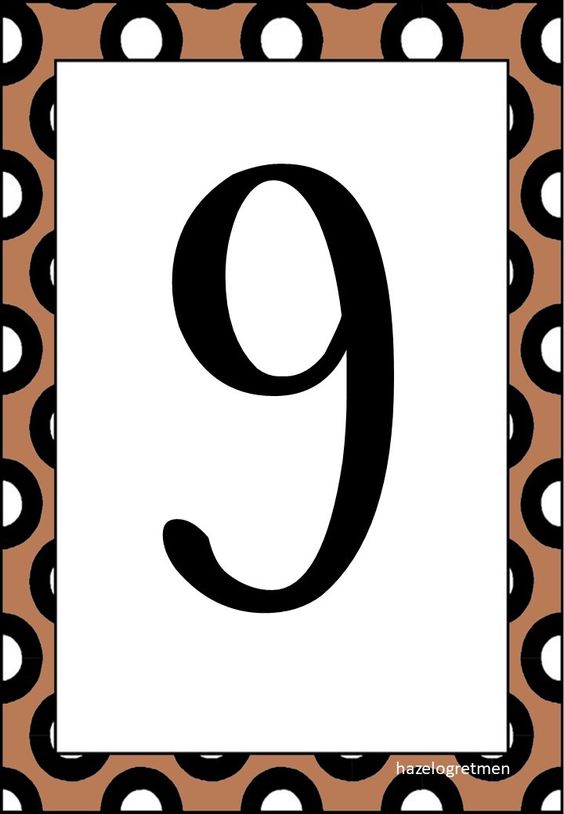 Doku ve Sayı Eğitimi: 9 (dokuz)