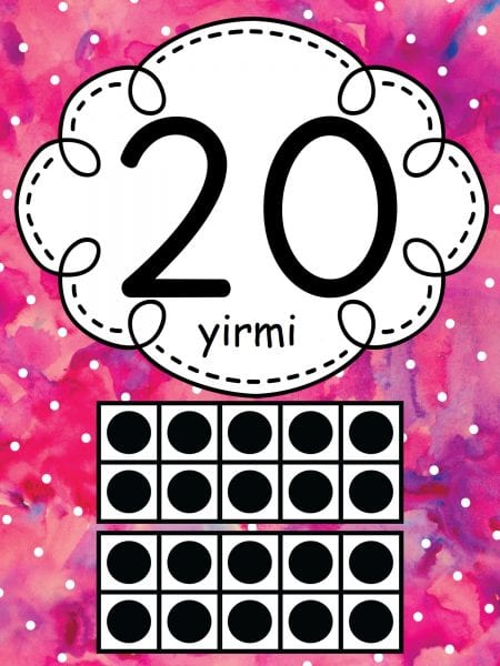 20 (Yirmi) Sayısı Eğitimi