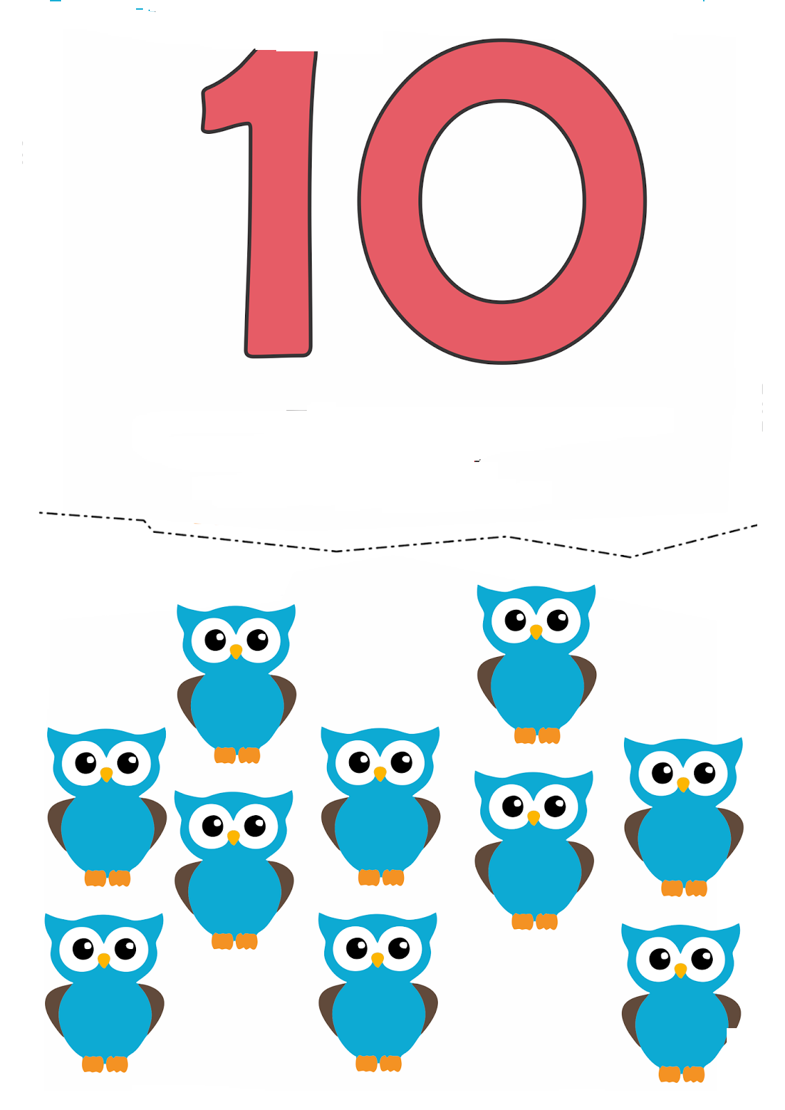 10 Oyuğun Sayısı: Temel Matematik Öğrenimi için Görsel Eğitim Materyali