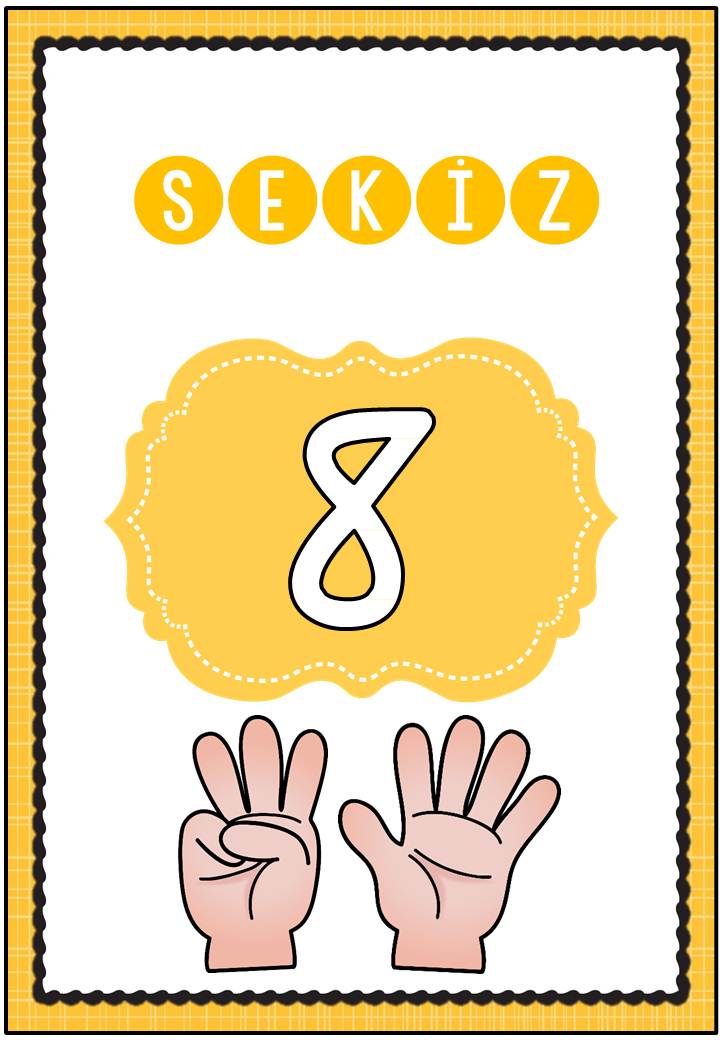 SEKİZ - 8: Eğitim Materyali