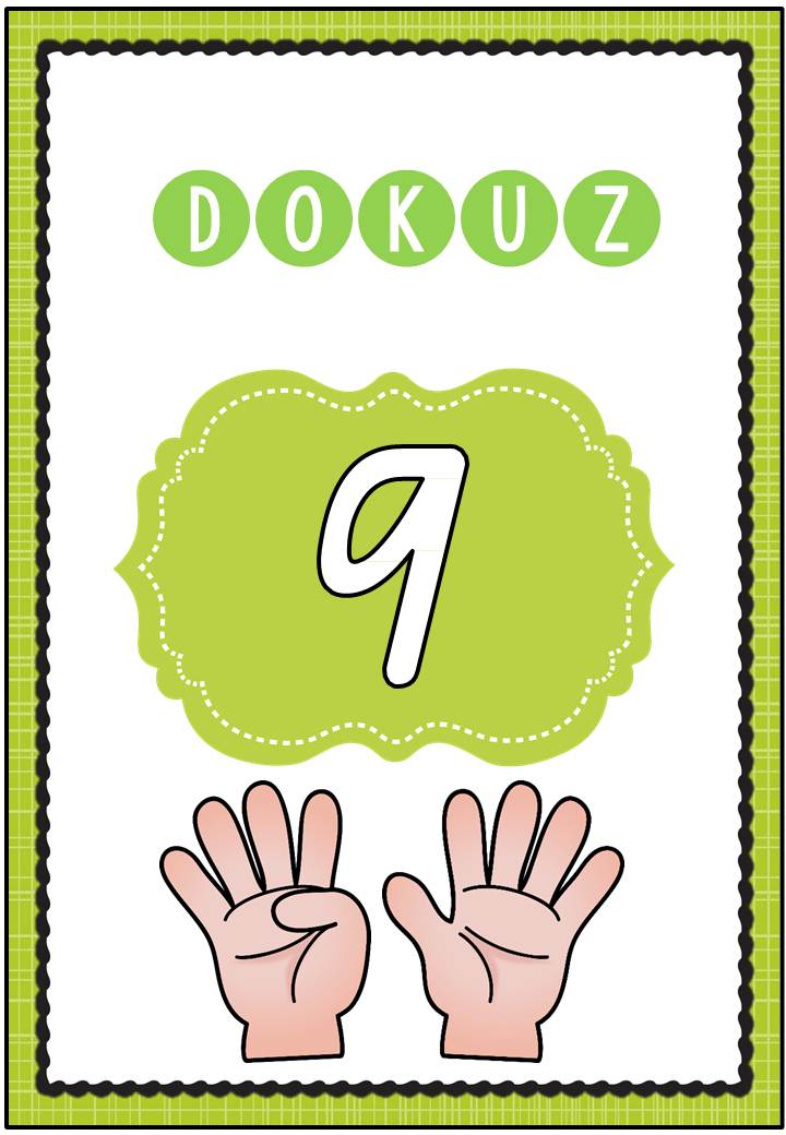 Dokuz Sayısı ve İşaretleme Etkinliği (9 - DOKUZ)