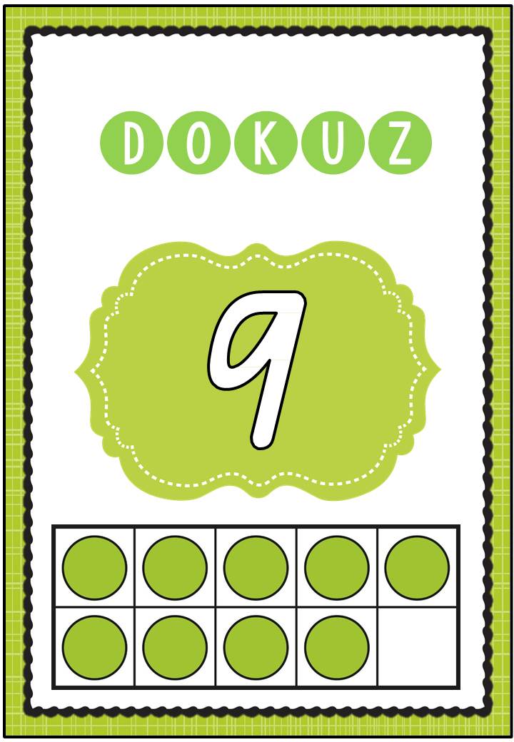 Dokuz (9) Sayısı ve Temsili Eğitimi