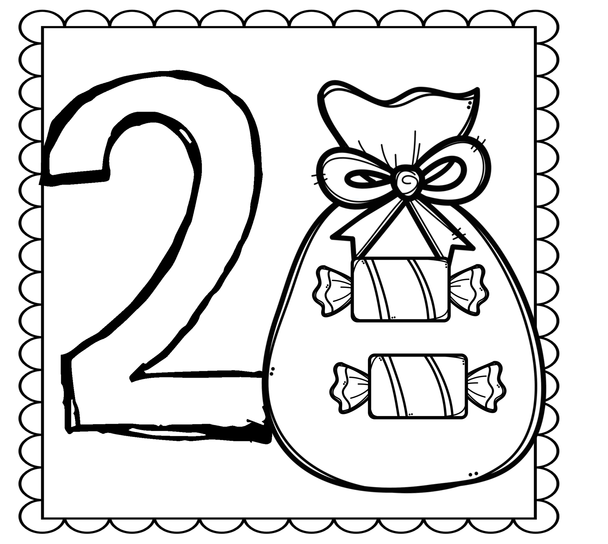 20 İki Şeker Çantası