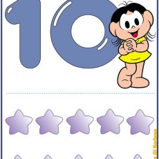 Eğitici Resim: 10 (On) Rakamı ve Yıldızlar