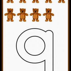 Eğitim Materyali: 10 Teddy Bear ve Büyük Q Harfi Öğrenimi