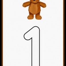 Eğitsel Materyal: 1 (Bir) Teddy Bear