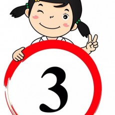 3 - Üç Sayısını Temsil Eden Sevimli Karakter