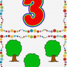 Üç Ağaç Sayma Etkinliği (3 Trees Counting Activity)