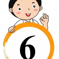 Eğitici Karakter ile 6 Sayısı Öğrenimi