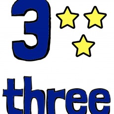 3 Stars and the Number Three