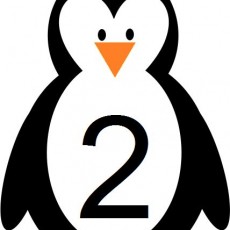 Penguin Illustration with Number 2 - Eğitici İçerik