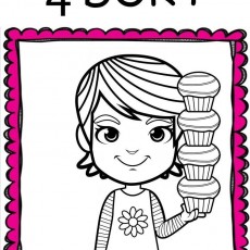 Çocuklar İçin Öğretici: 4 (DÖRT) Cupcake Sayısı ve Sayma