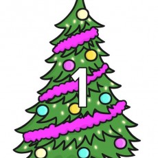 1 - Büyüleyici Noel Ağacı Çizimi