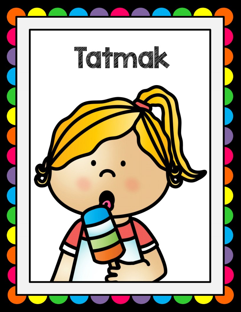 Çocuk ve Dondurma: Tatmak - Eğitici Materyal