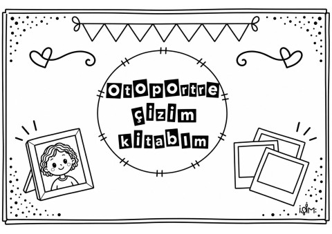 Otoportre Çizim Kitabı: Eğlenceli Çizim ve Sanat Eğitimi