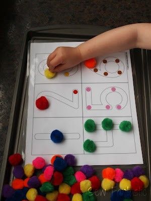 Eğitici Pomponlar ile Matematik Öğrenimi: 2, 5 ve 6 Rakamları