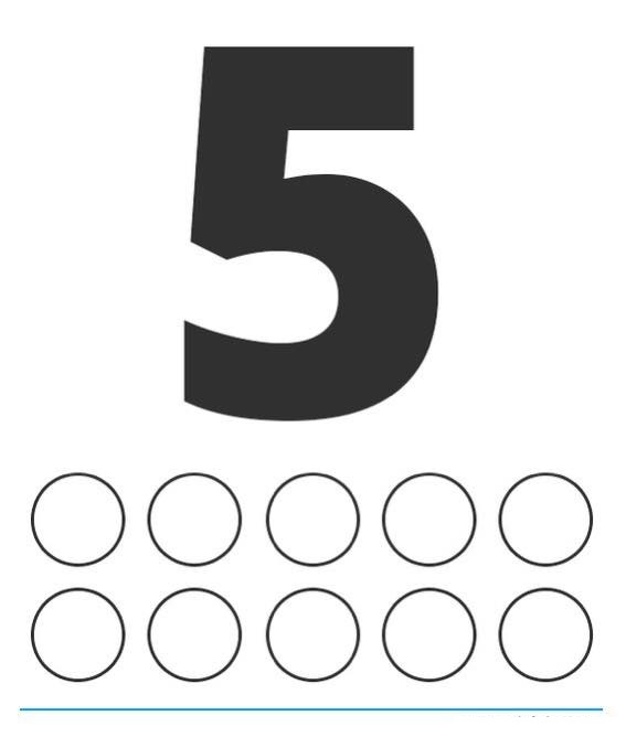 5 (BEŞ) - Sayı ve Şekil Tanıma Eğitimi