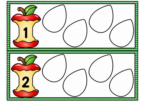 Eğitim Materyali: Sayı 1 ve 2 ile Yumurta Şekilleri