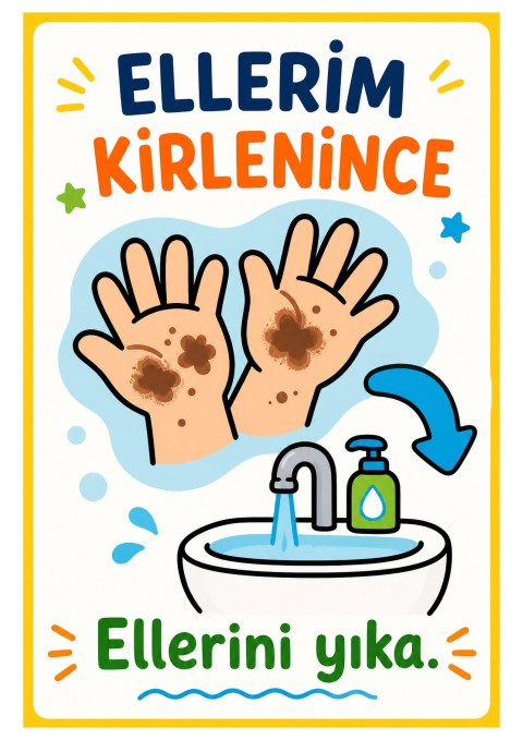 Ellerimizin Temizliği: Kirlenme ve Temizlik Konusu