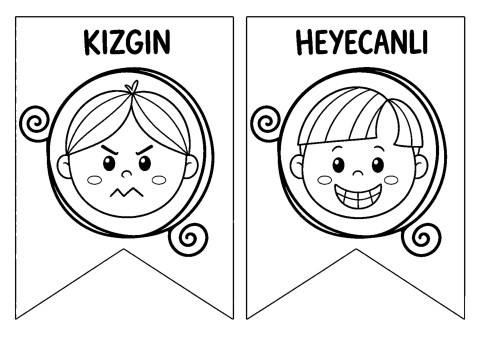 Duyguların İfade Edilmesi: Heyecanlı ve Kızgın Yüz İfadeleri