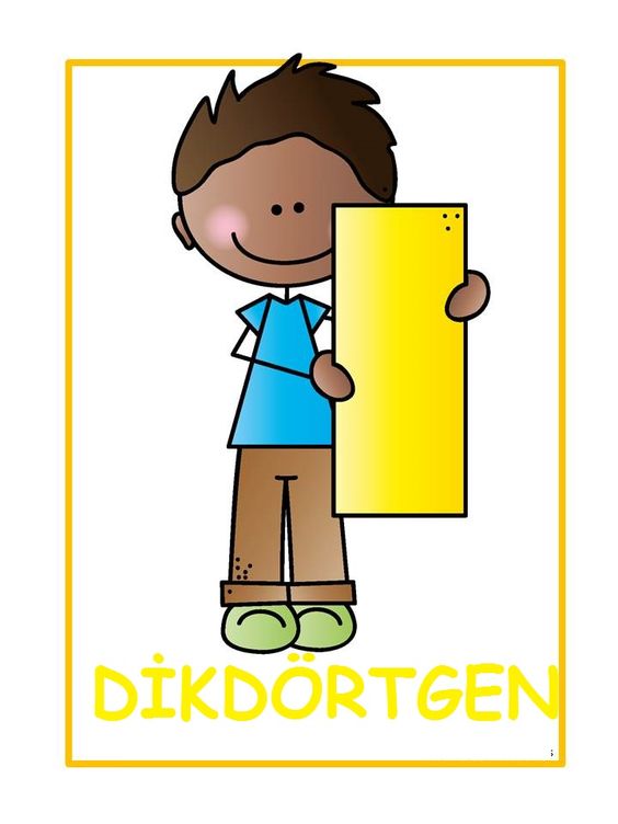 DİKDÖRTGEN - Geometrik Şekillerin Öğretimi