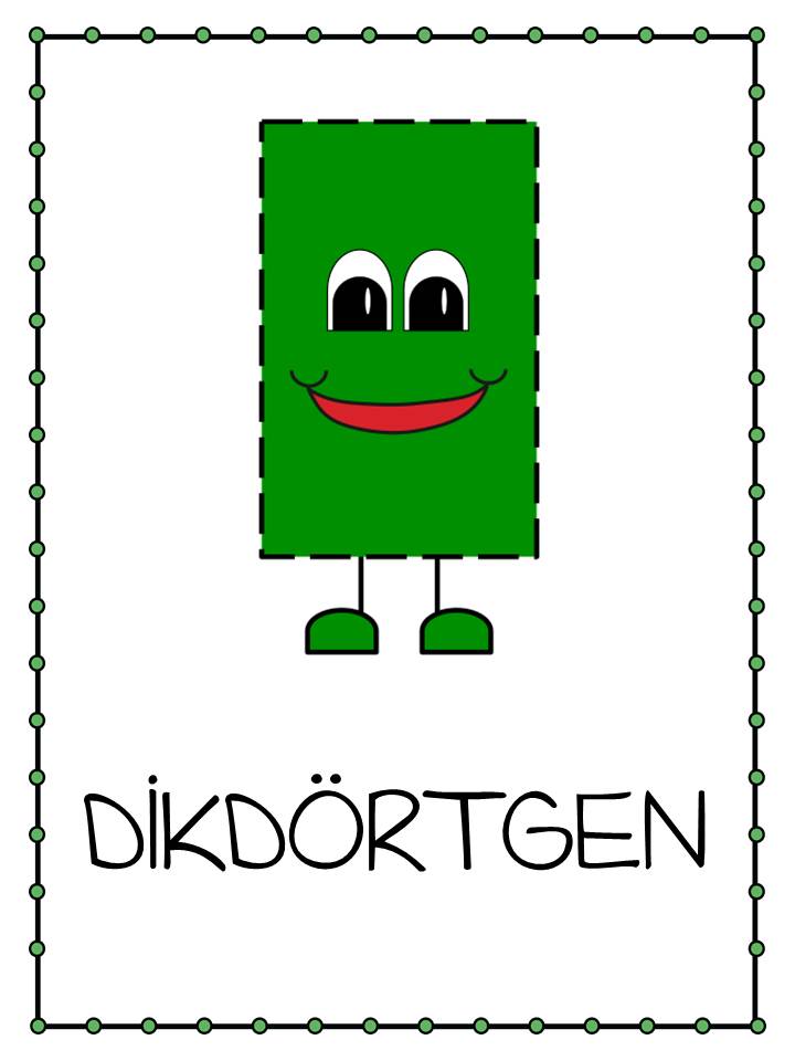DİKDÖRTGEN - Geometrik Şekil Öğrenimi