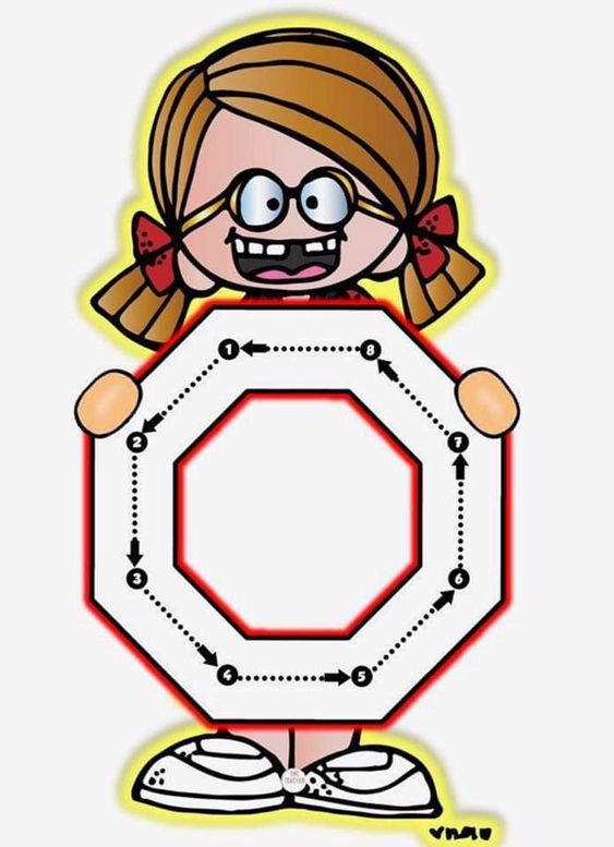 Eğlenceli Matematik Öğretimi: Sekizgen Şeklini Öğretme Materyali